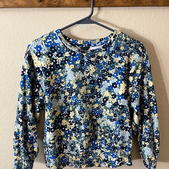 Ann Taylor Girl Floral Button Front Skirt With Matching Shirt - Picture 2 of 5